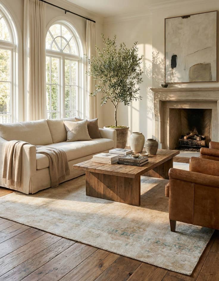 Detail image of 5' 5 x 6' 7  Hand Knotted Ultra Vintage Persian Wool Rug