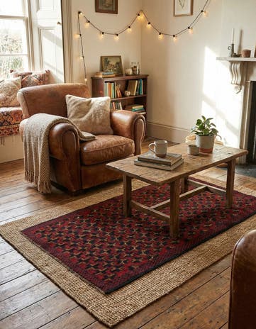 2' 10 x 4' 5 Hand Knotted Balouch Persian Wool Rug