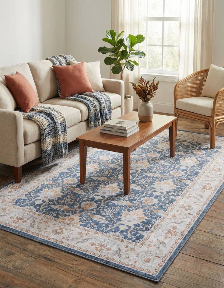 Detail image of 5' 1 x 8' Timeless Rug