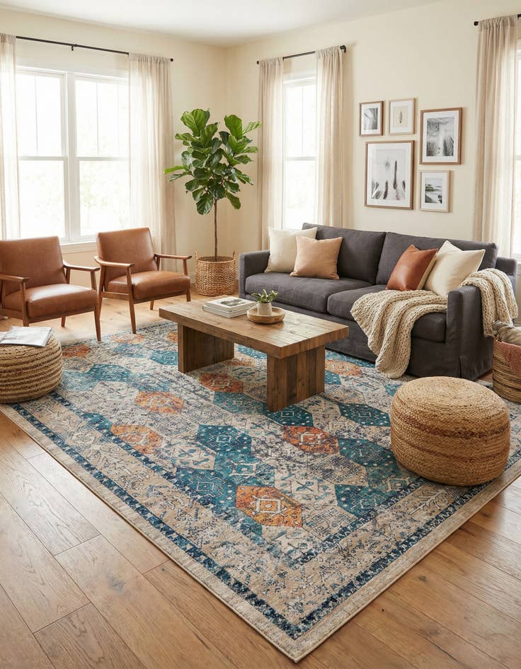 Detail image of 9' x 12' Lola Rug