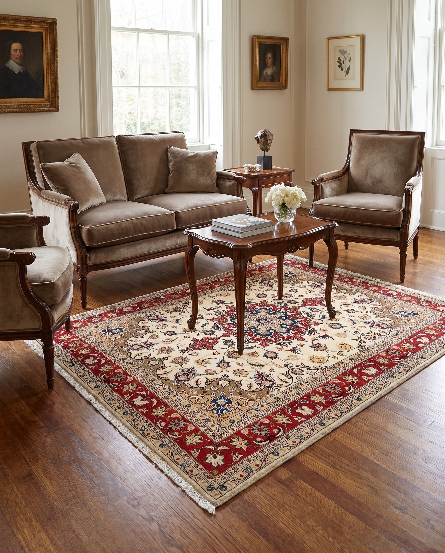5' x 6' 8 Tabriz Rug