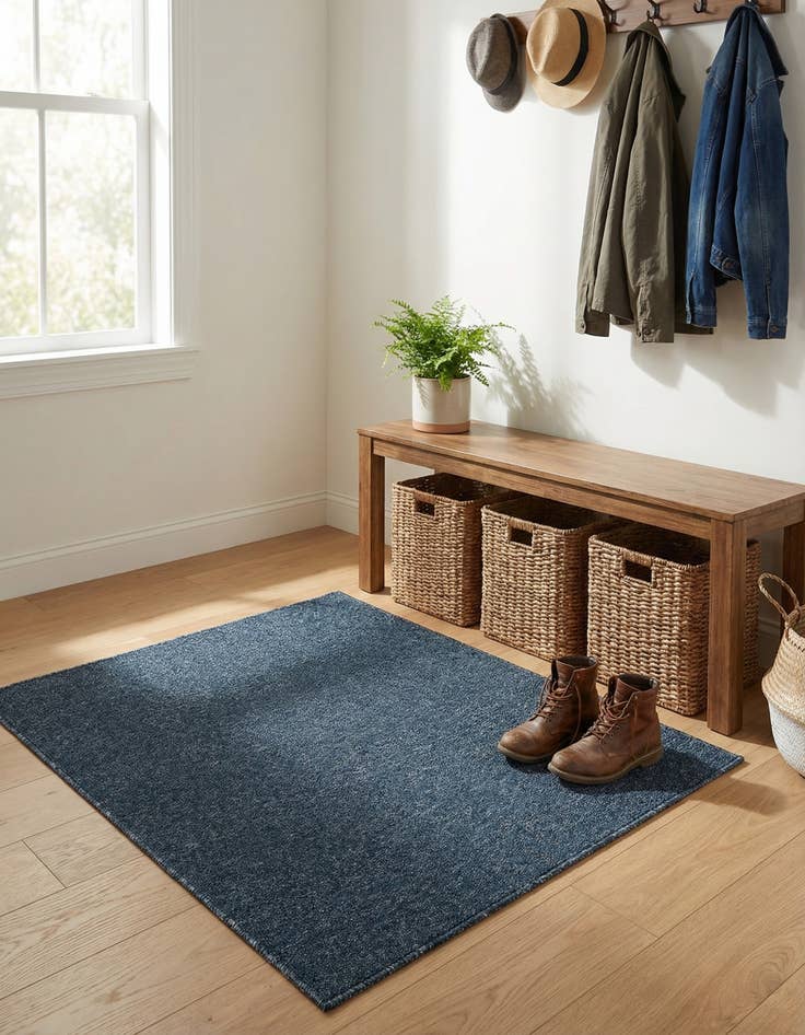 Detail image of 3' 3 x 3' 3 Everyday Solid Square Rug