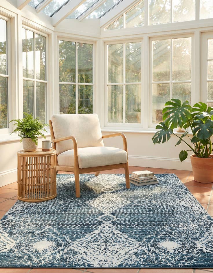 Detail image of 10' x 14' Kamala Washable Rug