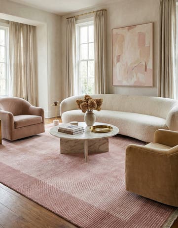 6' 7 x 9' 8 Hand Knotted Darya Wool Rug