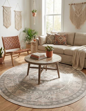 5' x 5' Whitney Round Rug