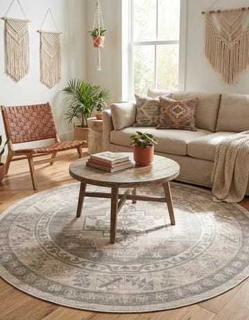 5' x 5' Whitney Round Rug
