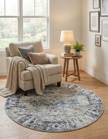 4' x 4' Oregon Round Rug