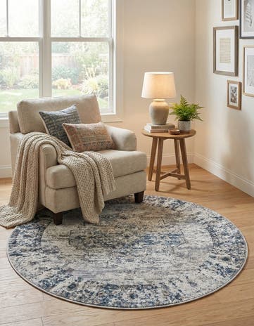 4' x 4' Oregon Round Rug