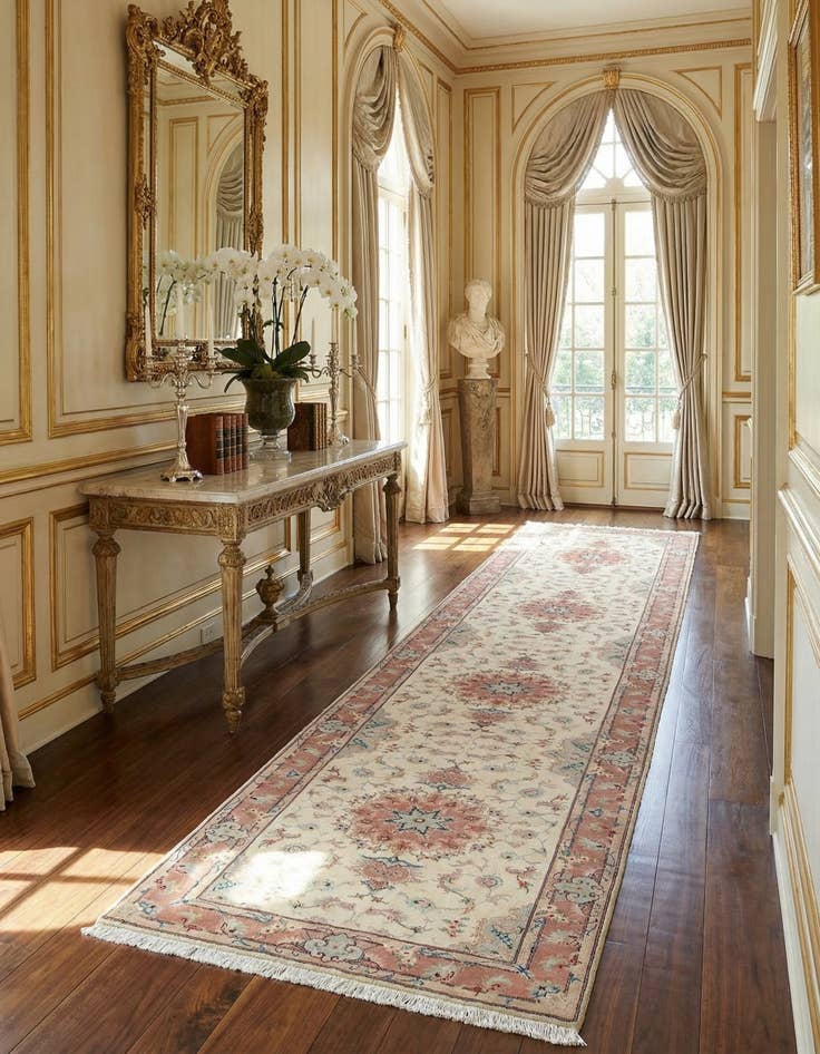 Detail image of 2' 10 x 13' 3 Tabriz Runner Rug