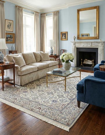 6' 9 x 9' 9 Nain Rug