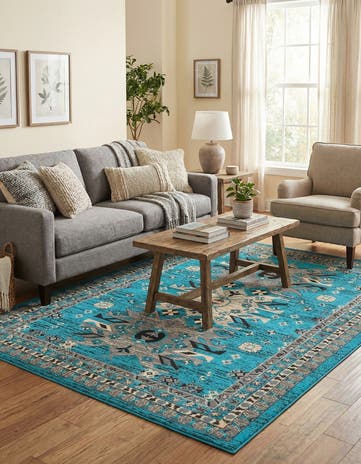 7' x 10' Heris Rug