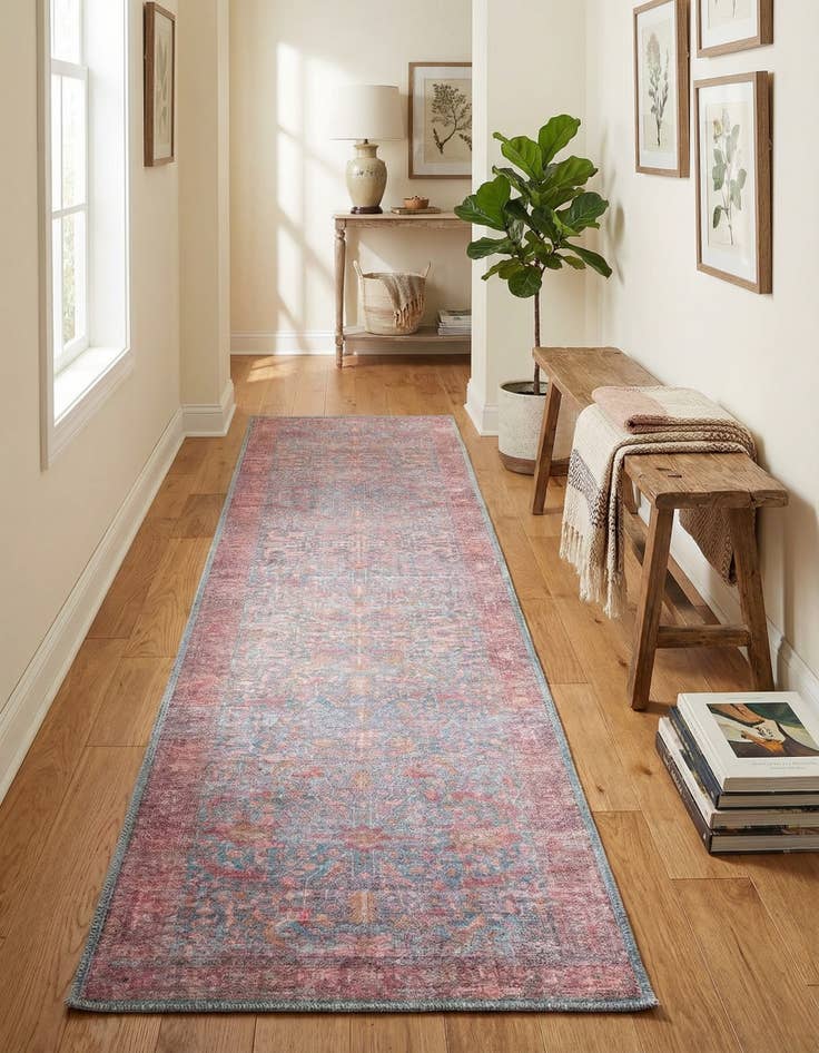 Detail image of  2' x 10'  Washable Mangata Runner Rug