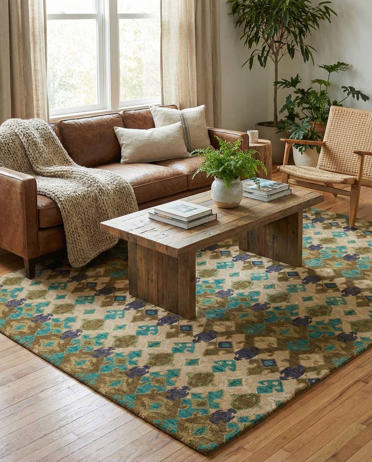 Detail image of 8' x 10' Luna Wool Rug
