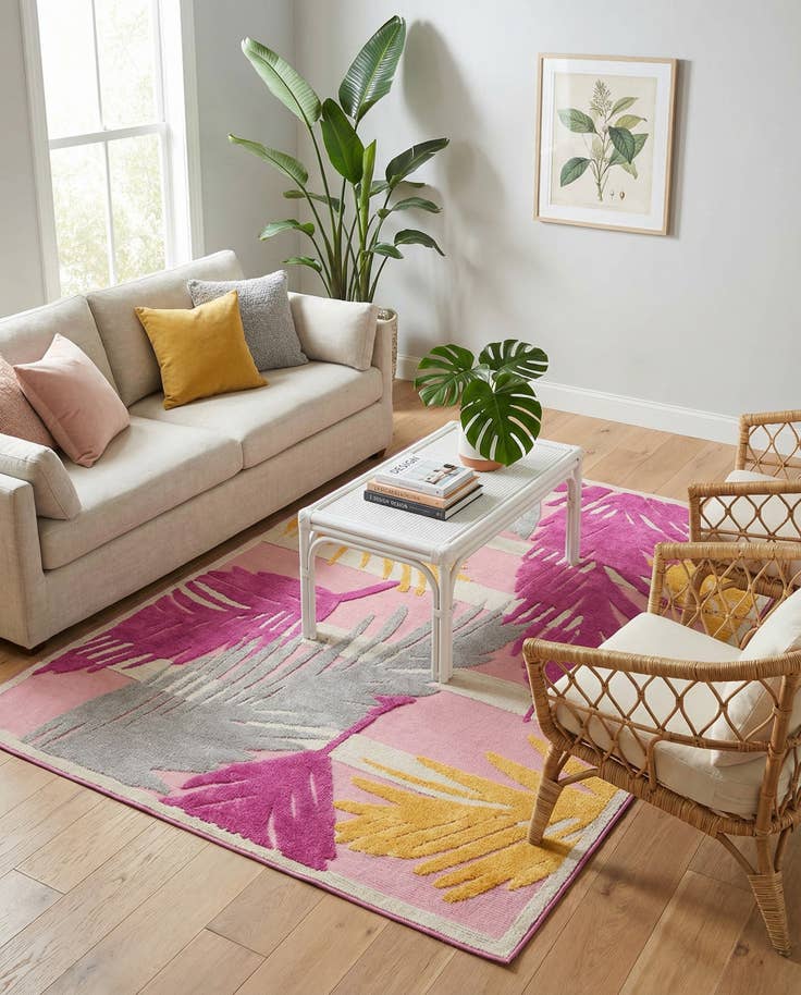 Detail image of 6' x 9' Easy-Clean Aruba Indoor / Outdoor Rug