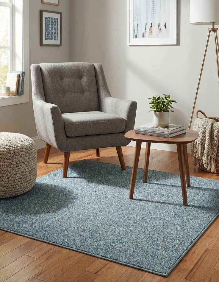 Detail image of 3' 3 x 3' 3 Everyday Solid Square Rug