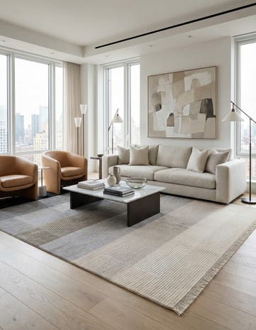 5' 6 x 7' 9 Hand Knotted Darya Wool Rug