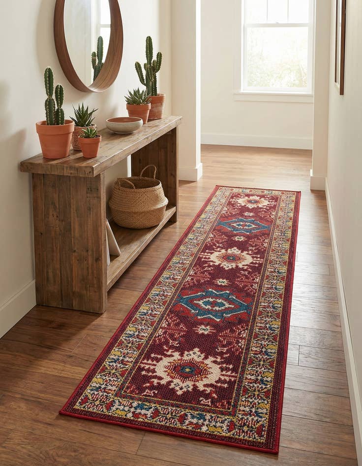 Detail image of 2' x 8' Easy-Clean Baja Indoor / Outdoor Runner Rug