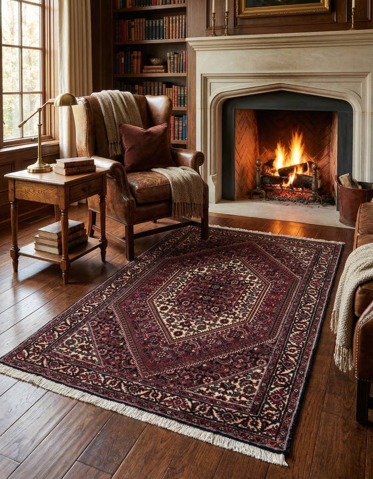 Detail image of  2' 6 x 3' 7 Bidjar fine Rug