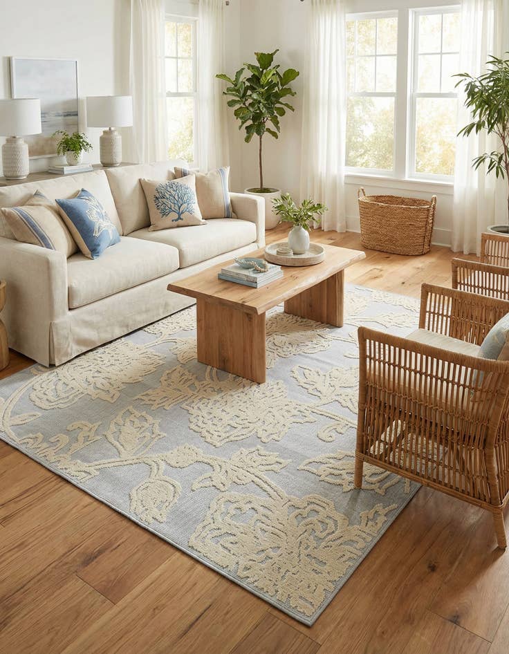 Detail image of 7' 10 x 10'  Washable Aruba Indoor / Outdoor Rug