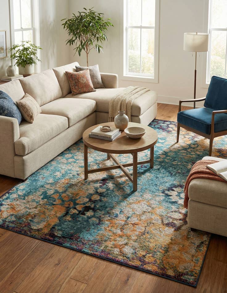 Detail image of 9' x 12' 2  Washable Arte Rug