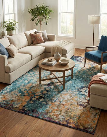9' x 12' 2 Washable Carnevale Rug