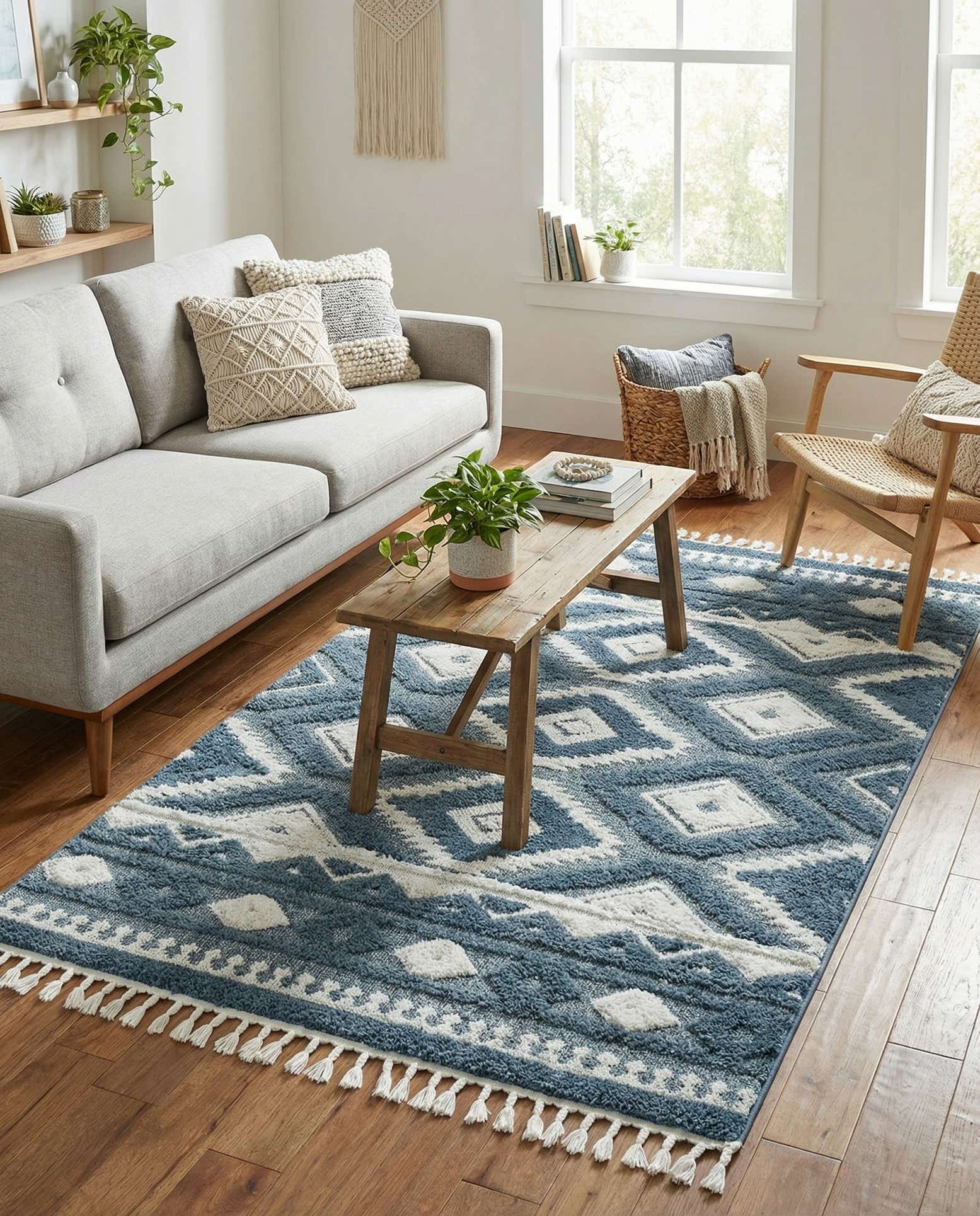 5' 3 x 8' Boho Rug