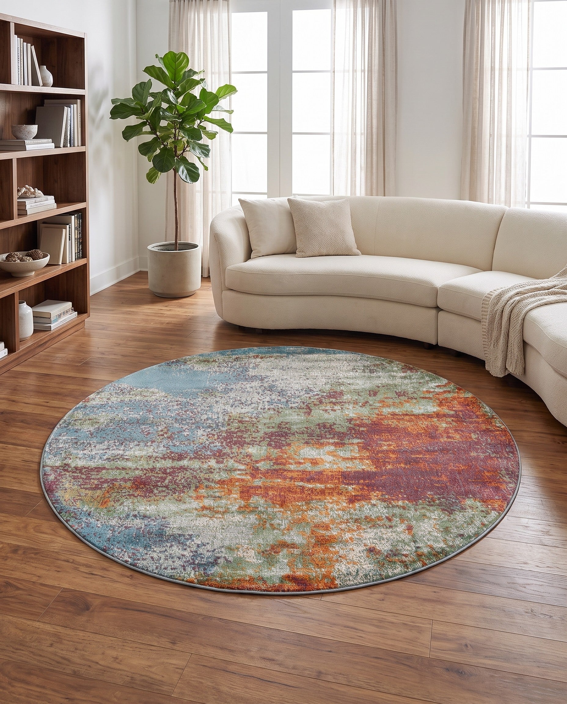 5' 5 x 5' 5 Paragon Round Rug