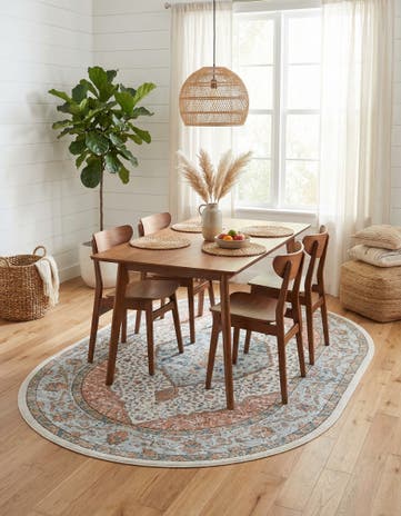 6' 1 x 9' Nyla Oval Rug
