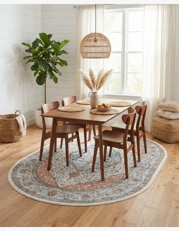 6' 1 x 9' Nyla Oval Rug