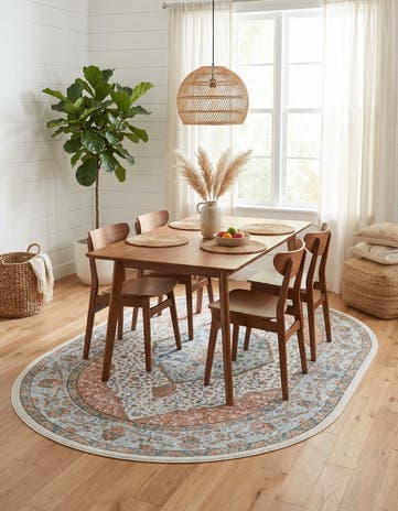 6' 1 x 9' Nyla Oval Rug