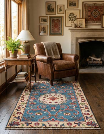 2' 8 x 4' Hand Knotted Kazak Rug