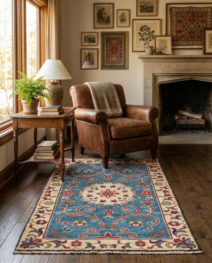 2' 8 x 4' Hand Knotted Kazak Rug