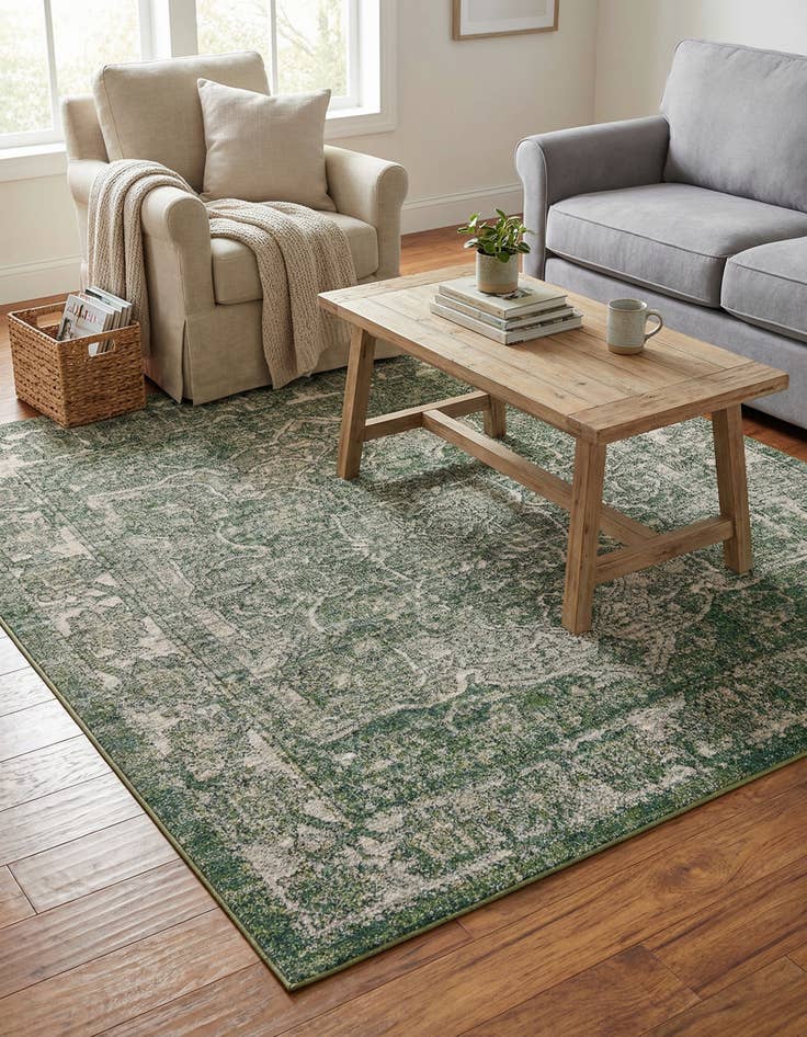 Detail image of 5' x 5' Isabella Square Rug