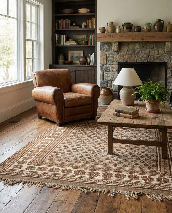 5' x 7' 7 Hand Knotted Balouch Wool Rug