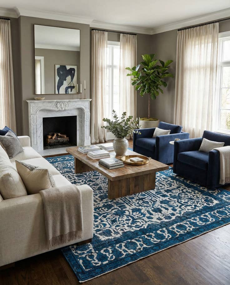 Detail image of 9' 9 x 12' 9 Hand Knotted Ultra Vintage Persian Wool Rug