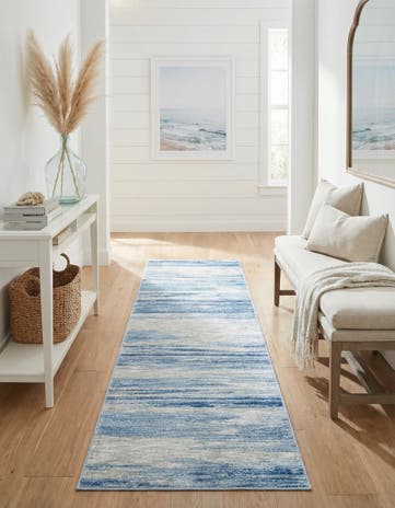 2' 7 x 10' Gabbeh Runner Rug