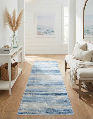 2' 7 x 10' Gabbeh Runner Rug