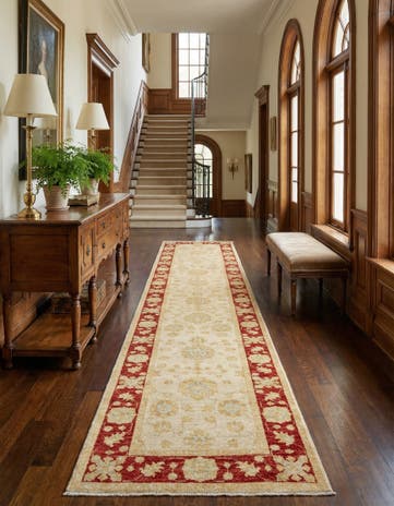 2' 7 x 14' 8 Kaizar Wool Runner Rug