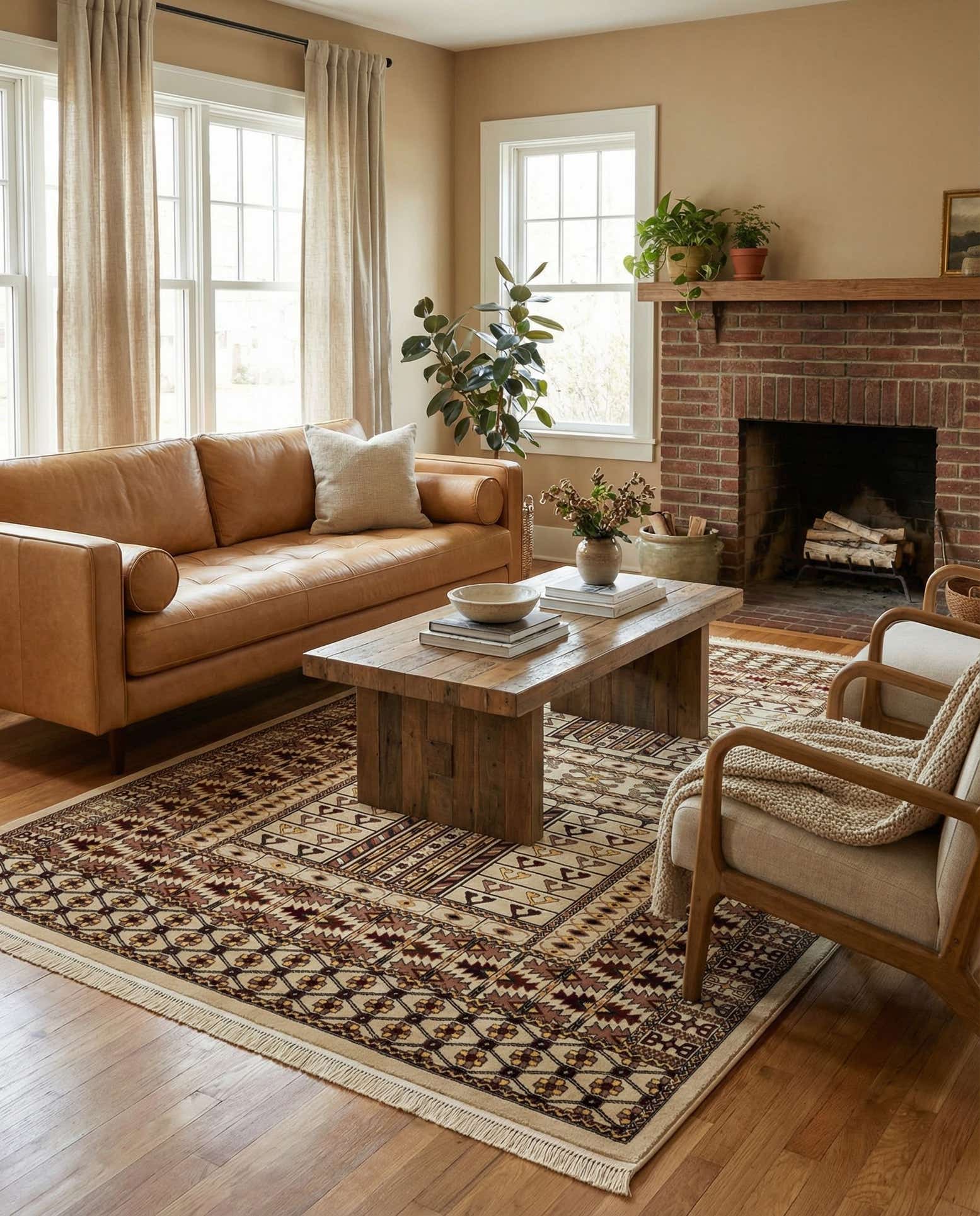 9' x 12' Bokhara Rug