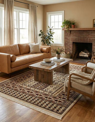 9' x 12' Bokhara Rug