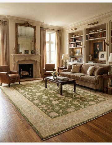 9' 1 x 12' Kaizar Wool Rug