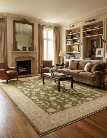 9' 1 x 12' Kaizar Wool Rug