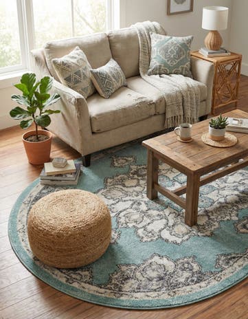 4' x 6' Parker Oval Rug