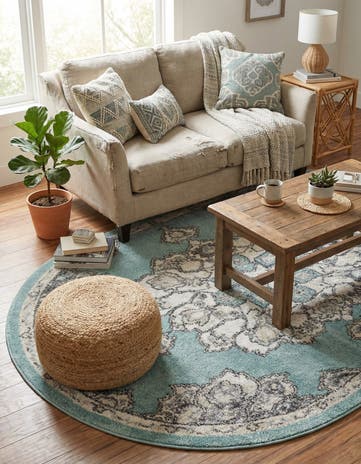 4' x 6' Parker Oval Rug