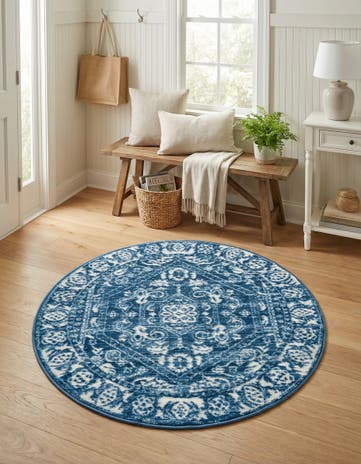 3' 3 x 3' 3 Boston Round Rug