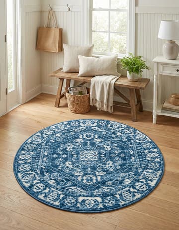 3' 3 x 3' 3 Boston Round Rug