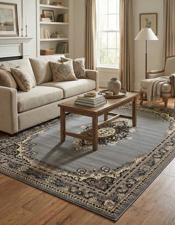 7' x 10' Mashad Design Rug
