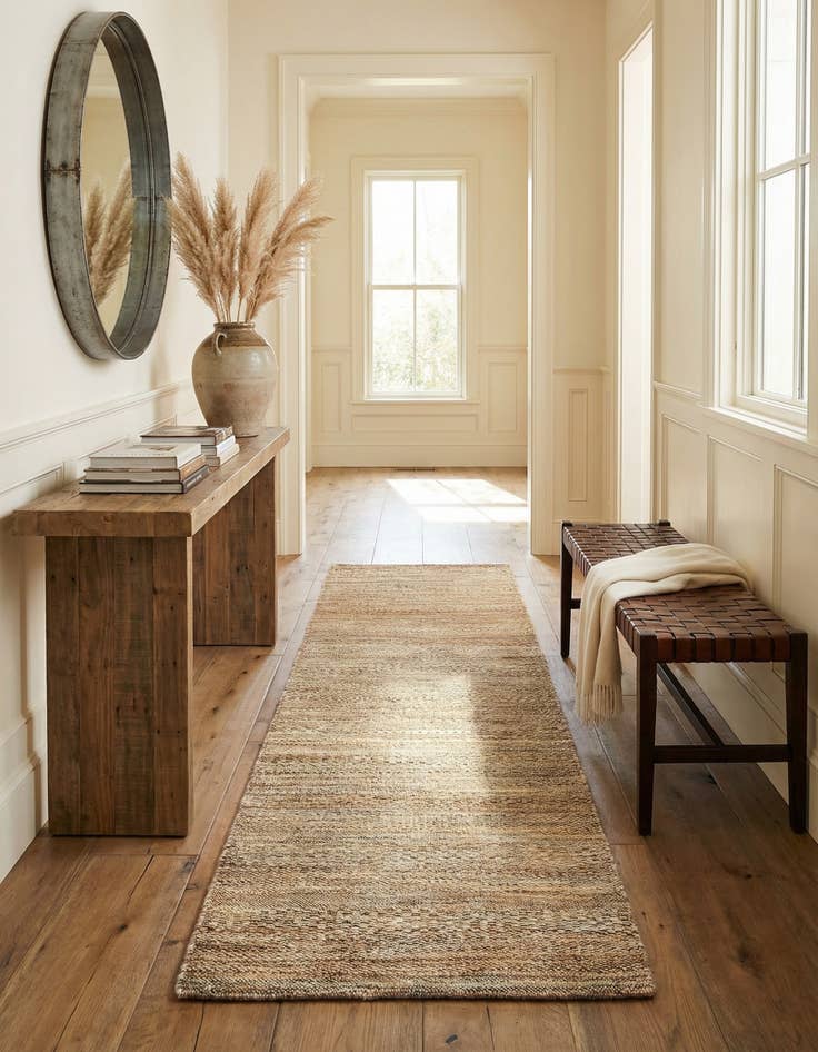 Detail image of 2' 8 x 8' 1 Juma Wool Runner Rug