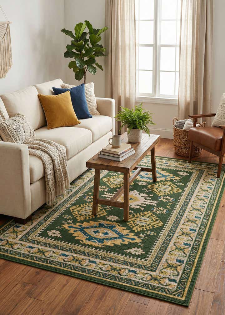 6' x 9' Easy-Clean Baja Indoor / Outdoor Rug