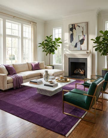 8' 2 x 11' 5 Hand Knotted Darya Wool Rug